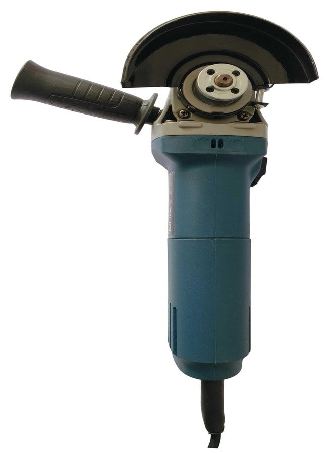 Inditrust New Powerful 900W 4 inch 801 angle grinder combo with 8 wheels for cutting grinding buffing polishing application (Blue) - Image 4